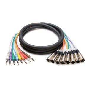SNAKE 1/4″ TRS - XLR3M 3M