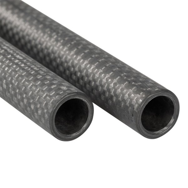 Pair of 15mm Carbon Fiber Rods - 8&quot;