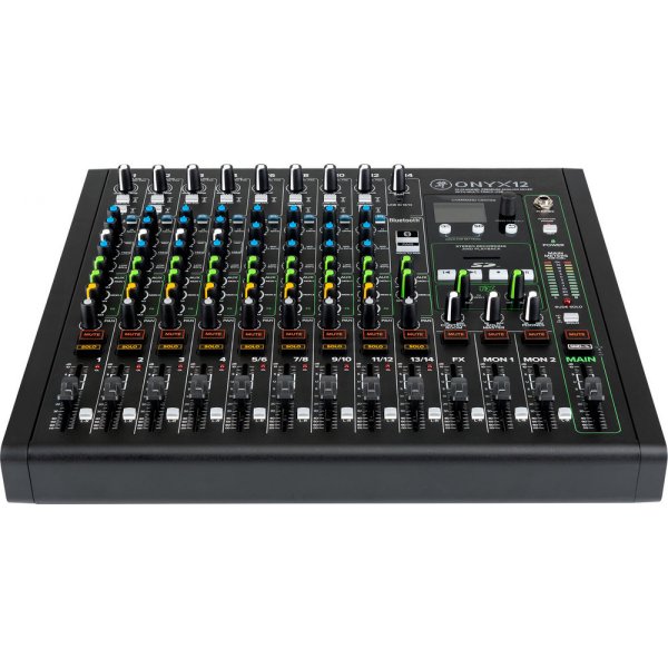 12-channel premium analog mixer with multitrack USB