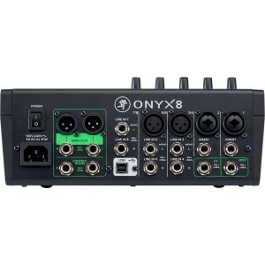 8-channel premium analog mixer with multitrack USB