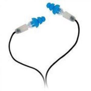 EARPLUG 1PR CLEAR CAP BLUE TIP CLAMSHELL