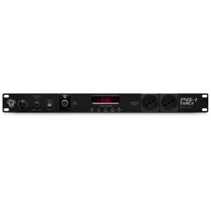 Studio-grade power conditioner and surge protector