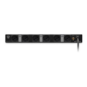 Studio-grade power conditioner and surge protector