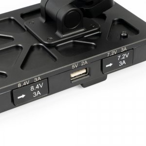 STRATUS V-Mount Battery Plate w/ 15mm Rod Mount