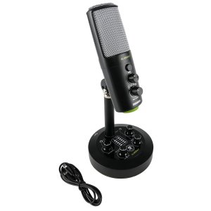 Premium USB Condenser Microphone with Built-in 2-C