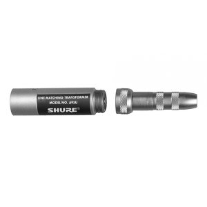 Transformer; Low Z, Male XLR to High Z MC1M Connec