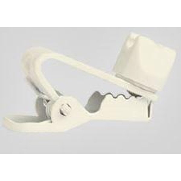 White Swiveling Lapel Clips for WL50 and WL51 (Con