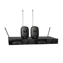 Dual Wireless System with two SLXD1 Bodypack Transmitters