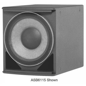 High Power Single 15″ Subwoofer (White)