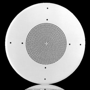 Economical Steel Baffle 8″ White