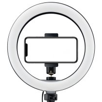 10" 3-Color Ring Light Kit with Stand and Remote