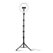 10" 3-Color Ring Light Kit with Stand and Remote