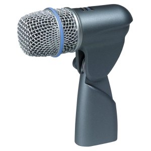 BETA Series Instrument Microphone with Integrated Stand Adapter and XLR Connector