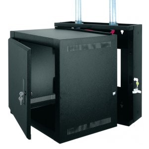 EWR Series 16RU Wall Mount Rack with Door (15″ Usable Depth)
