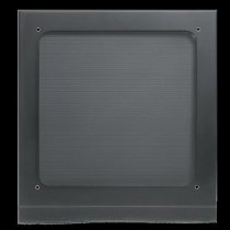 Deluxe Steel Baffle 12″ - Black