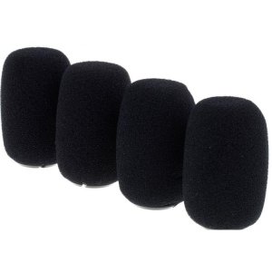 Black Snap-Fit Windscreens for MX412- and MX418- (
