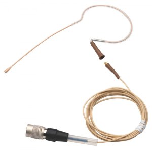 Omni Earset Vocal Microphone (Beige, Hirose 4 Pin)