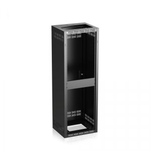 Stand-Alone Floor Rack with Fixed Rails 18.5 inch