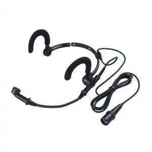 Noise-Cancelling Headworn Microphone for A-T UniPak Transmitters