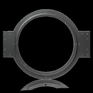 8″ Plastic Mounting Ring w/ Tabs for 16″ Studs