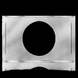 8″ Round Hole T-Bar Bridge
