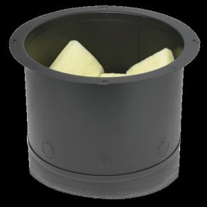 8″ Recessed Round Enclosure 7 inch Deep W/Fibergla