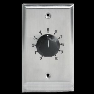 Deluxe Priority, Plate Mounted 10W Attenuator w/Pr