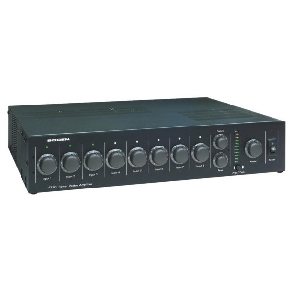 8-Bay, 250W Rackable Modular Amplifier