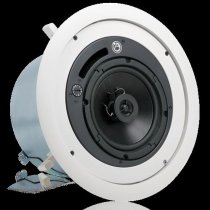 6″ 2-Way Speaker System with Transformer (White)
