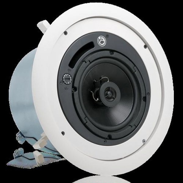6" 2-Way Speaker System with Transformer (White)