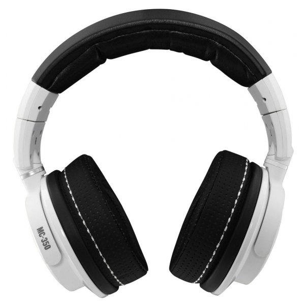 MC-350 Professional Closed-Back Headphones - White
