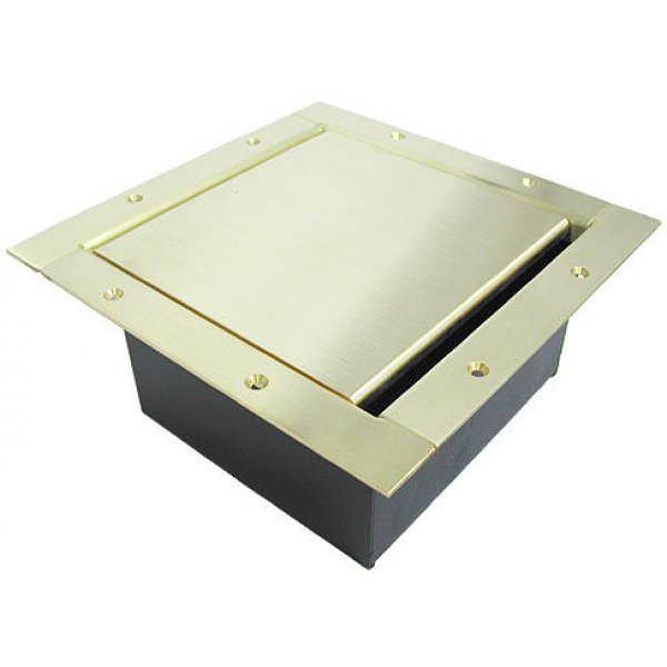 Full Pocket/Standard Brass Lid - Brass Bezel