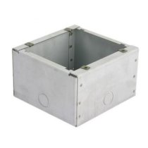 Galvanized Square Floor Box for Use with FB4-XLRF