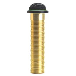 Microflex Series Low Profile Boundary Microphone (Black, Cardioid, Logic Controlled)