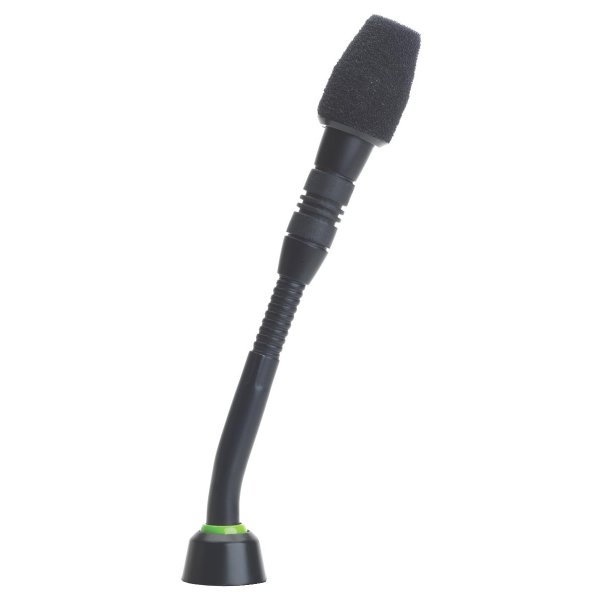 Microflex Series Modular Gooseneck Microphone (5", Cardioid, Status Indicator, Less Preamp)