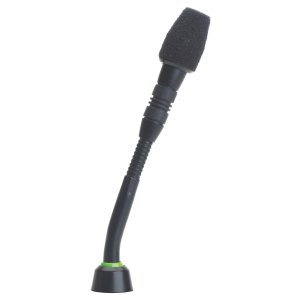 Microflex Series Modular Gooseneck Microphone (5″, No Cartridge, Light Ring, Less Preamp)