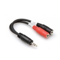 Y CABLE 3.5MM TRS - 3.5MM TSF