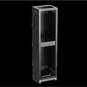 Stand-Alone Floor Rack with Fixed Rails 18.5 inch