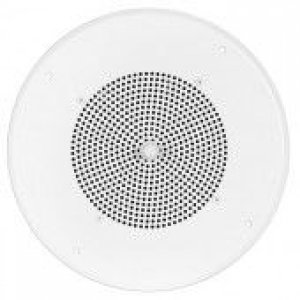 8″ Ceiling Speaker Assembly (Off-White, Volume Control)