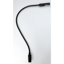 12" LED Gooseneck with 4-Pin Right Angle XLR Connector