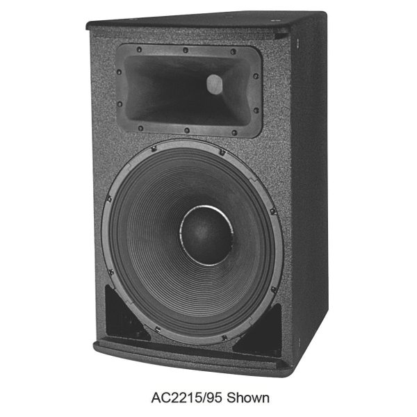 Compact 2-Way Loudspeaker with 15" Driver (100° x 100°, White)