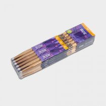 Hickory Drum Sticks (2B, Nylon Tip, 12pr)