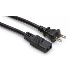 POWER CORD IEC C9 - NEMA 1-15P 8FT