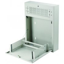 3RU Tilt Out Wall Cabinet for 19" Equipment (White)