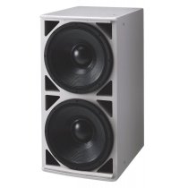 Installation Series Dual 15″ Subwoofer (White)
