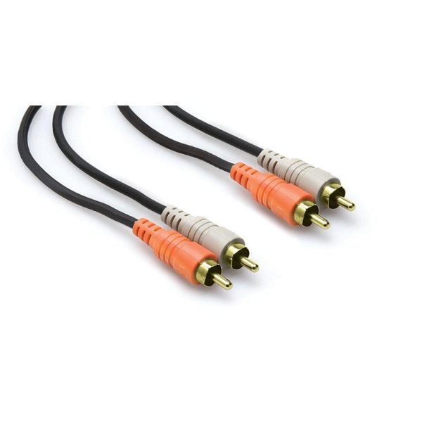 DUAL CABLE RCA - RCA AU 1M