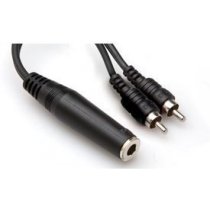 Y CABLE 1/4″ TSF - RCA