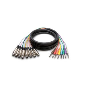SNAKE 1/4″ TRS - XLR3F 3M