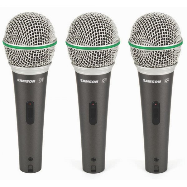 Dynamic Supercardioid Handheld Mic (3-pack)