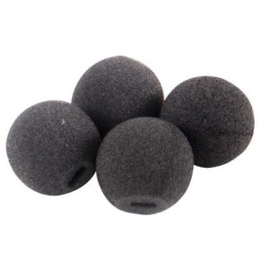 Black Foam Windscreens for SM93 (Contains Four)